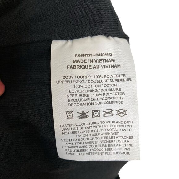 Nike Solo Swoosh Heavyweight Sweat Lined Pants Pockets Black Drawstring Size XL - Picture 9 of 11